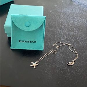 Tiffany & Co Silver Starfish Necklace